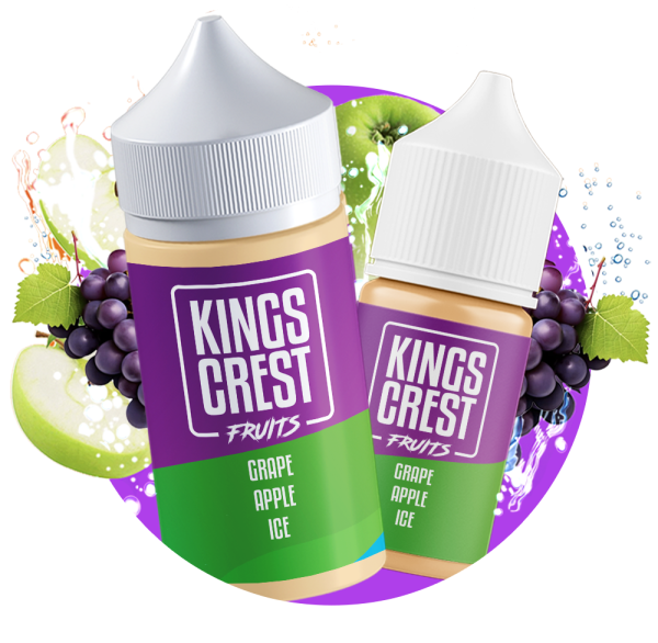 Grape Apple Ice 120ml - 3MG